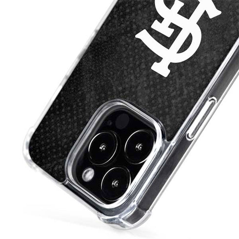 MLB St Louis Cardinals Dark Wash iPhone 15 Pro MagSafe Case